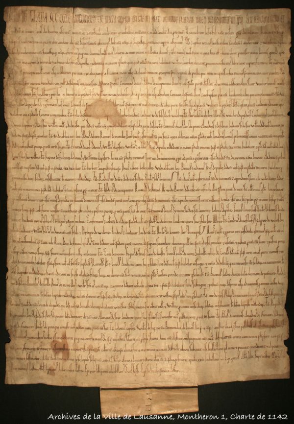 charte de 1142